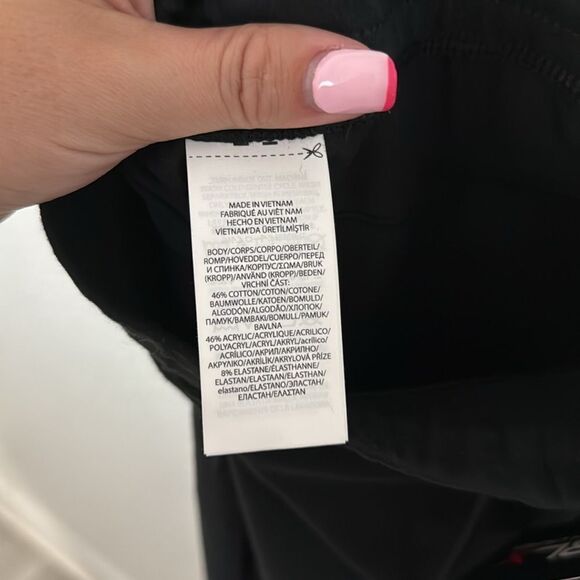 NWT- RLX- Ralph Lauren- womens black moisture wicking joggers- Size large - Picture 9 of 9